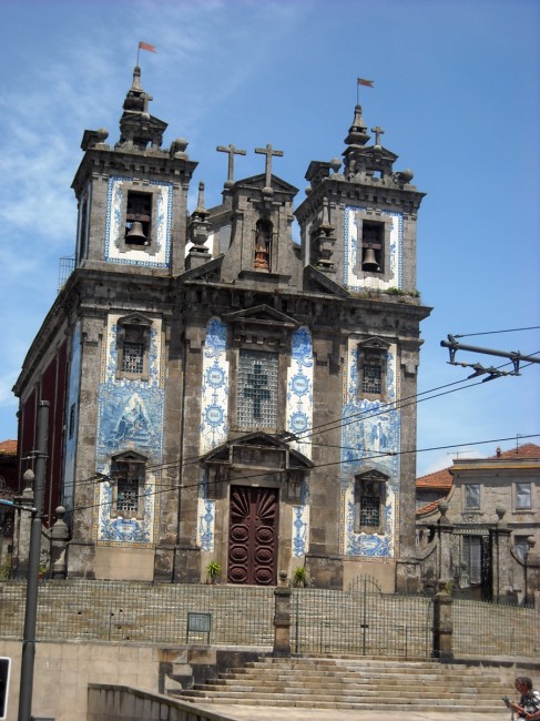 Porto-Igreja da St Ildefonso (okolice dworca autobusowego)