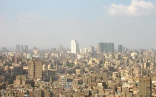  Widok na Kair z Cytadeli