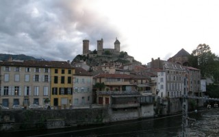  Château des Comtes de Foix & rzeka / Fluss l’Ariège