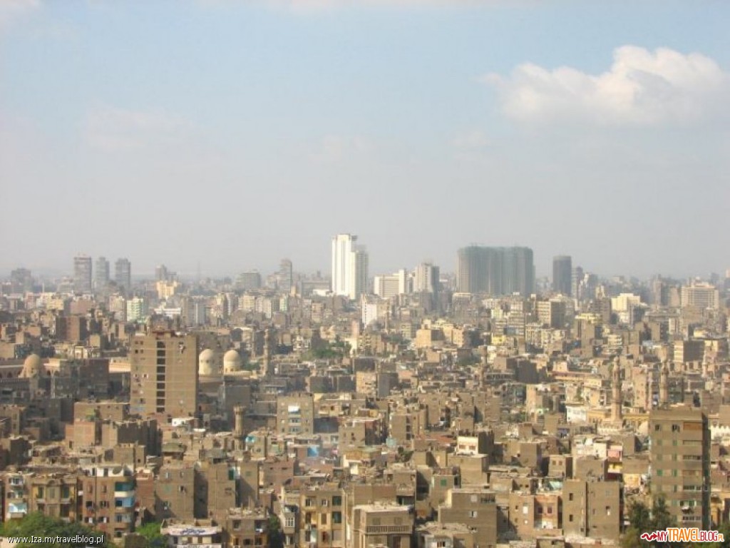 Widok na Kair z Cytadeli