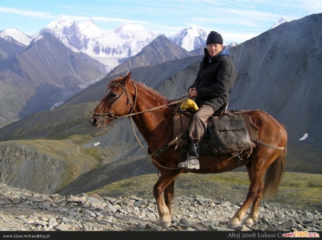 Ałtajska duma - koń z jego panem