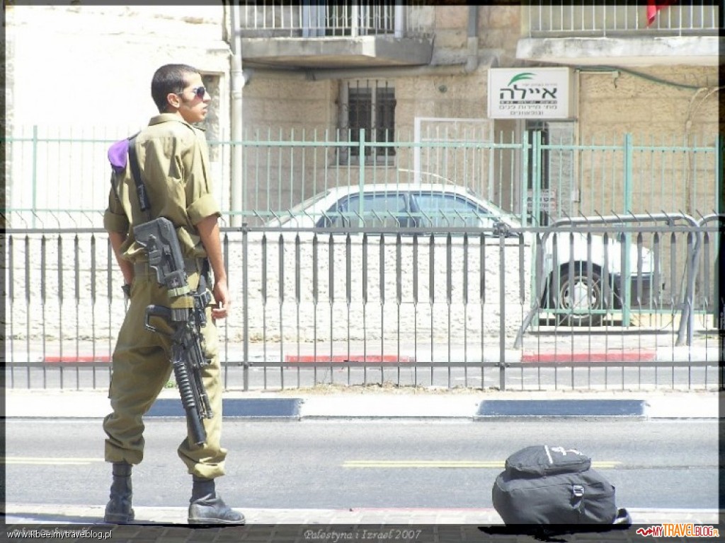 Izraelscy żołnierze są wszędzie