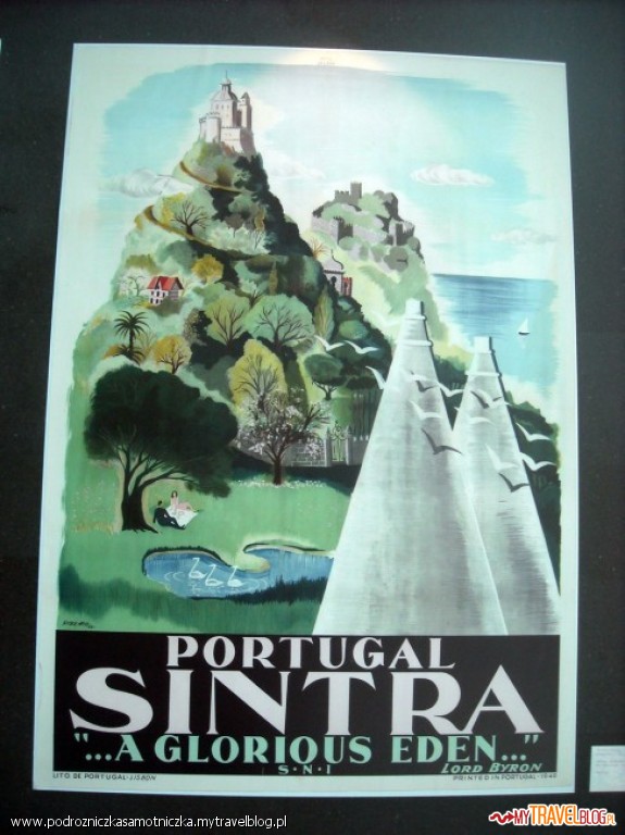 Lizbona  - lotnisko (wystawa plakatów)