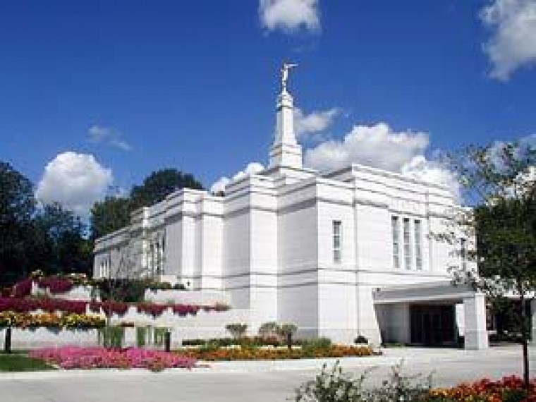 Świątynia Mormonów w Omaha, w stanie Nebraska