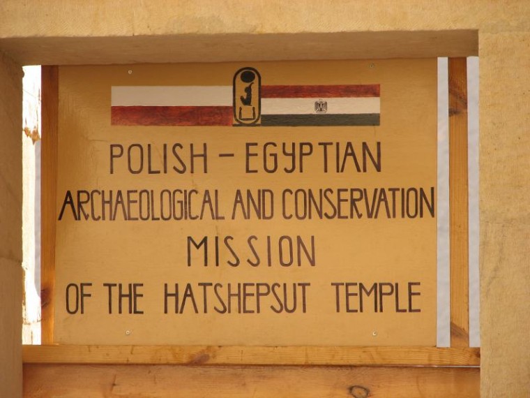 Polski akcent w świątyni Hatszepsut