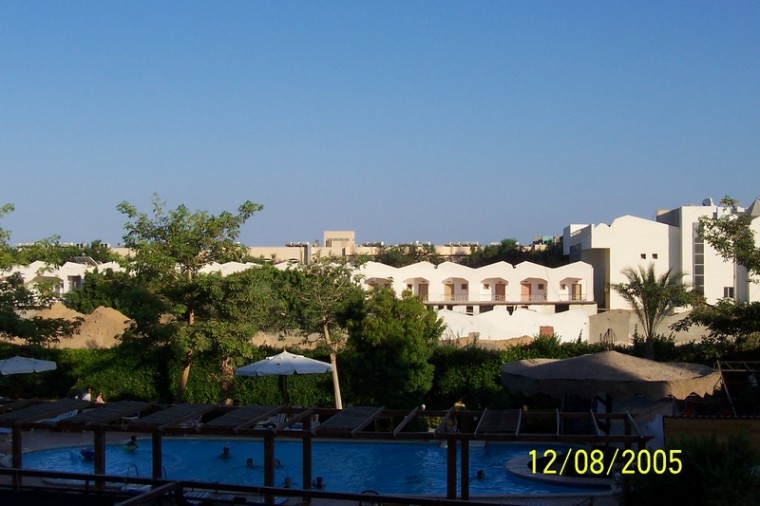 Hurghada - widok z hotelu