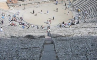  Amfiteatr w Epidauros.