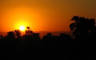  Zachody słońca w Egipcie są przepiękne