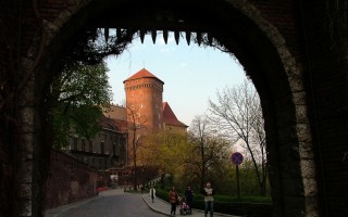  Wejście na Wawel
