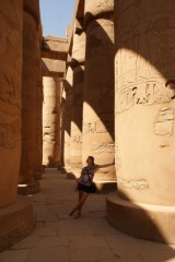Karnak, sala kolumnowa - Moje zdjęcia i blogi z podróży i wypraw