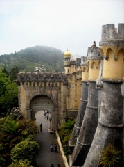 Palacio Nacional da Pena (brama w stylu mauretańskim) - Moje zdjęcia i blogi z podróży i wypraw