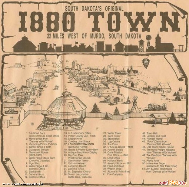 mapa miasteczka