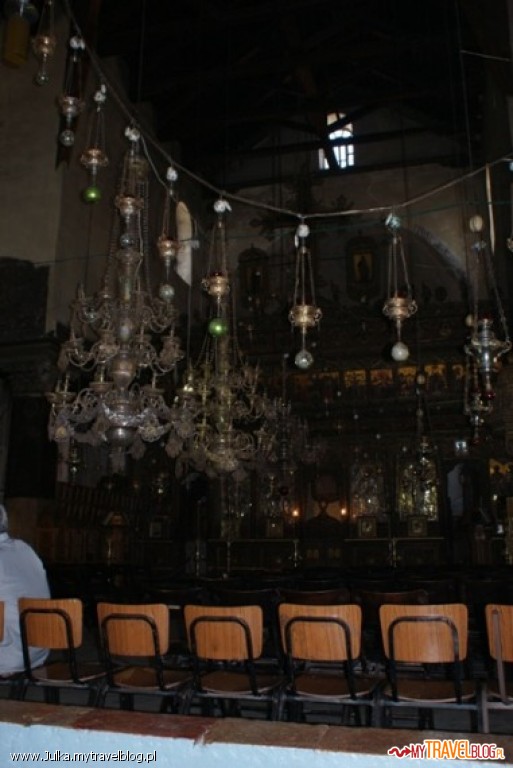 Część kościoła służąca armeńskim prawosławnym