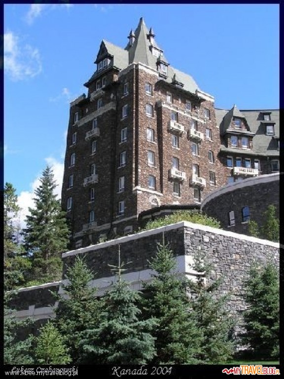 Zamek-hotel w Banff