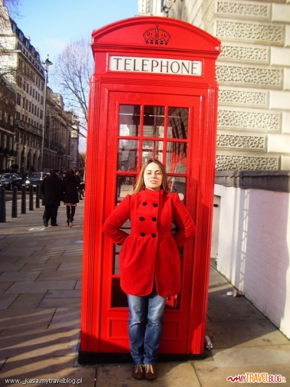Phone-box, symbol Brytanii.