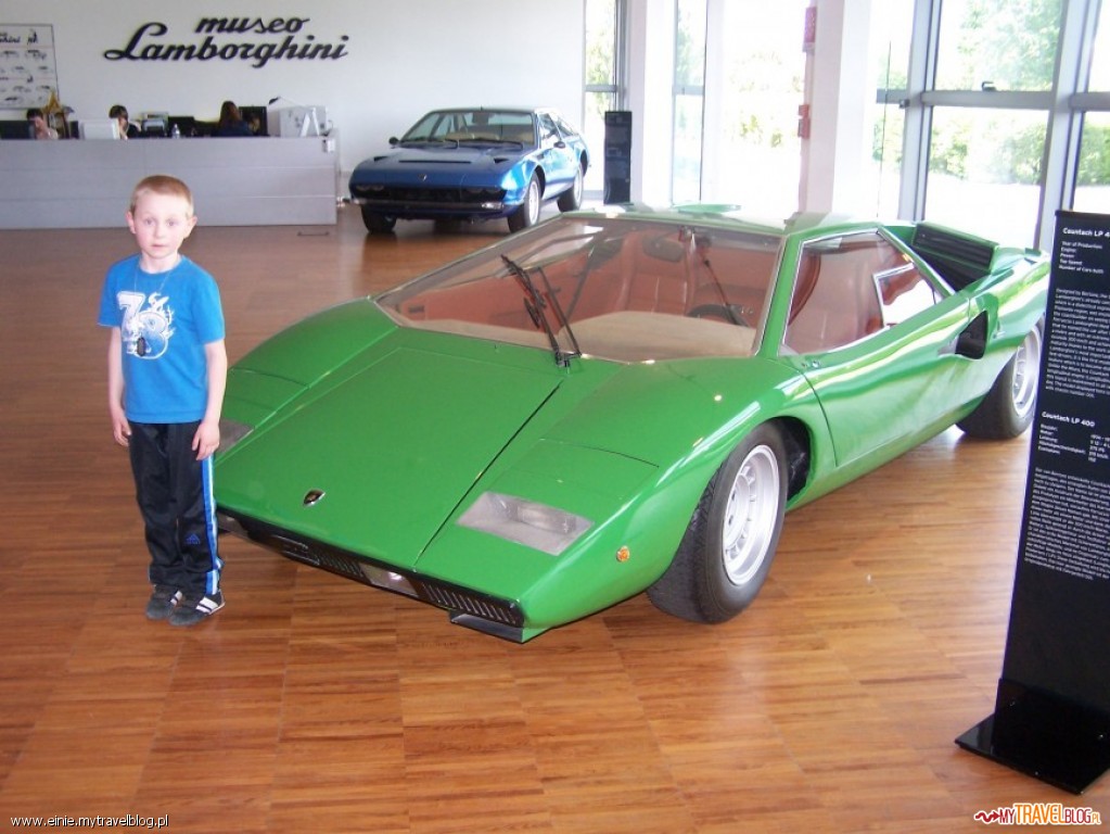 Muzeum Lamborghini- historia supersamochodu w jednym miejscu.