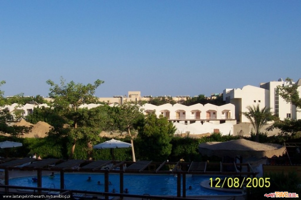 Hurghada - widok z hotelu