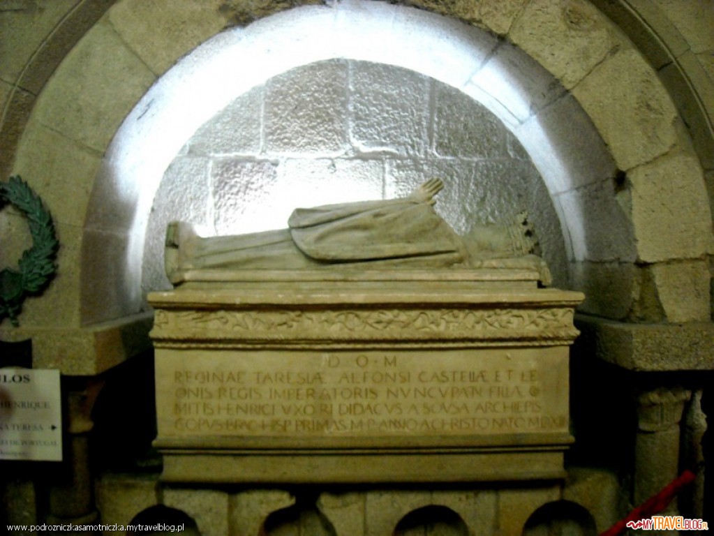 Braga-katedra prymasowska i grób matki pierwszego króla Portugalii-Alfonsa Zdobywcy