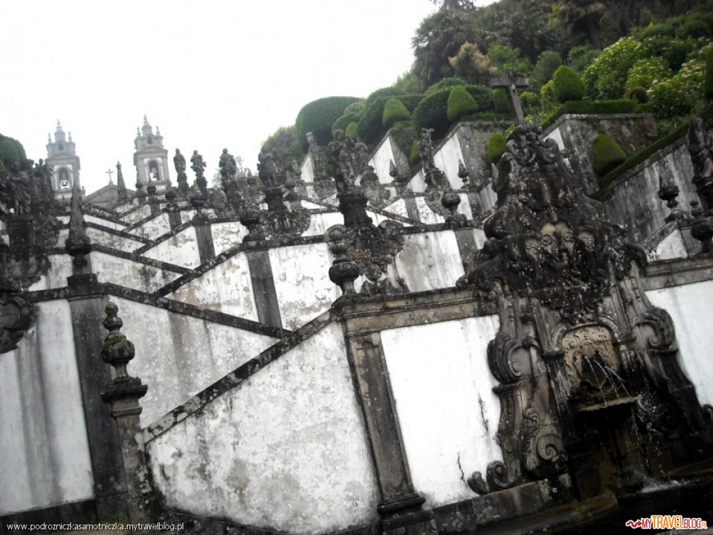 Braga- słynne schody w Sanktuarium Bom Jesus